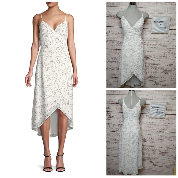 Design Lab polka dot wrap dress size XS - Picture 1 of 10